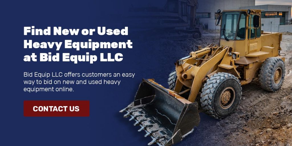 Find New or Used Heavy Equipment at Bid Equip LLC